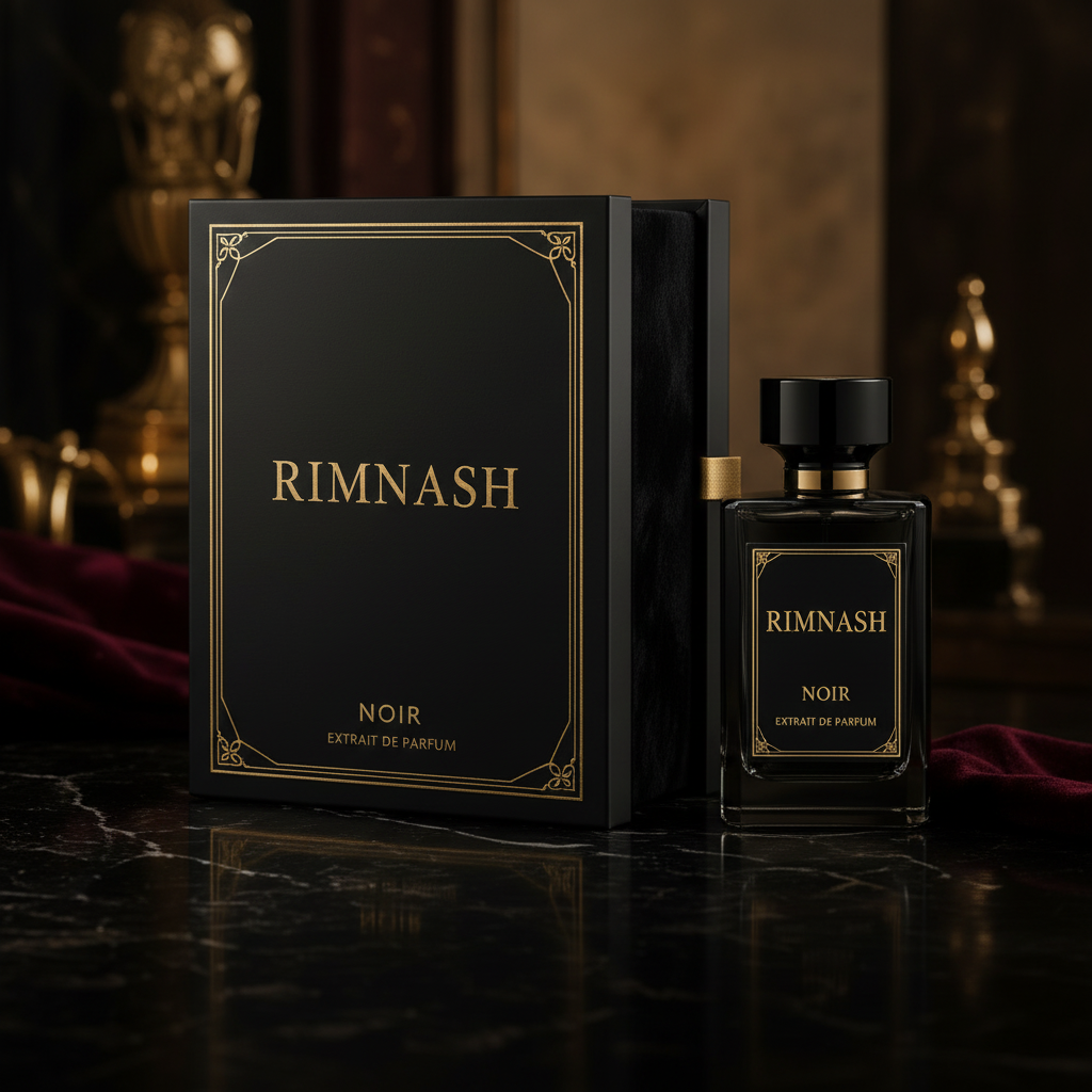 Rimnash Noir – Black Marble Background