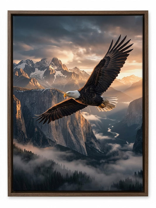 Sovereign Skies — Bald Eagle Wall Art Print